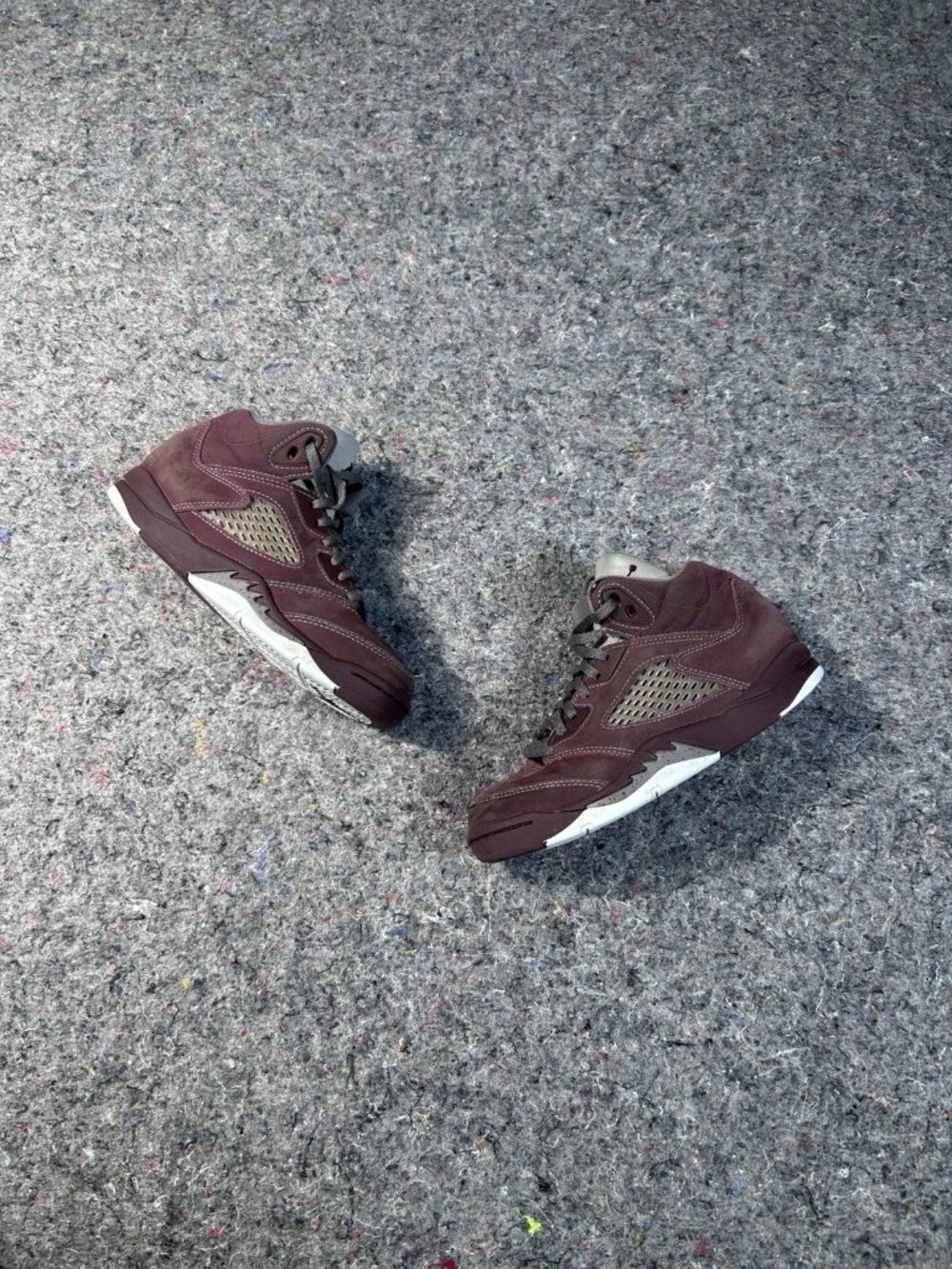 Size 1Y  Nike Air Jordan 5 Retro SE Toddler Shoes Boys Burgundy FN4234-600 2023